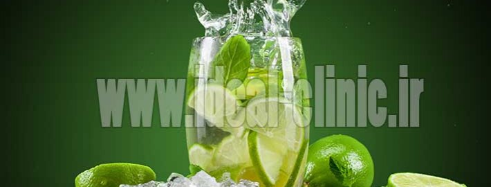 نوشیدنی آبلیمو و آب