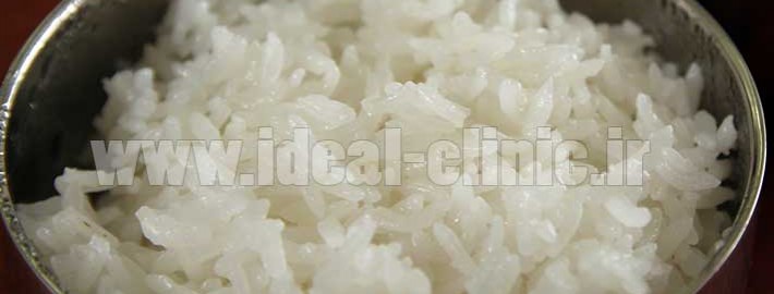 برنج آبکش نشده